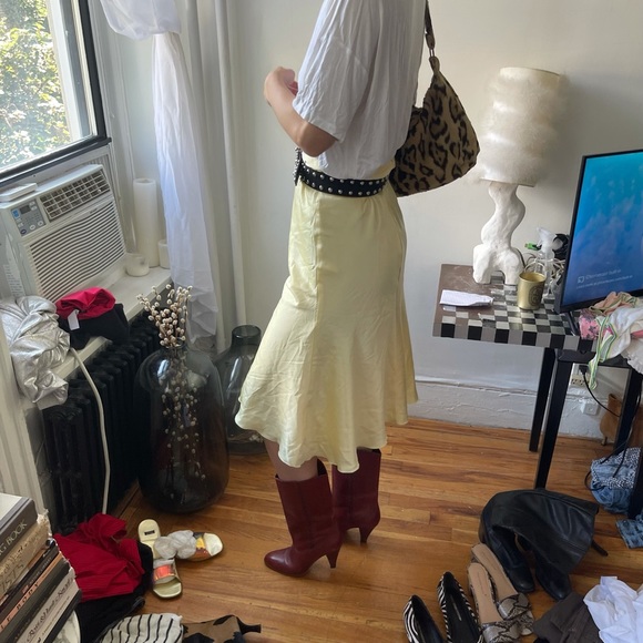 Amour Vert Plain White Oversized Scoop Neck Short Sleeve Tee Shirt Small (XS-M) - Picture 13 of 16